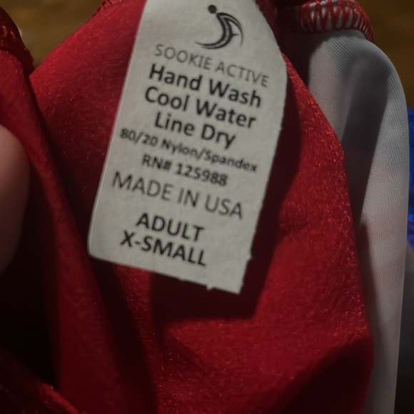 New Sookie Active USA  gymnastics, leotard  USA Olympic gold Paris 2024 size AXS - Picture 7 of 9